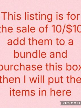 Sale Graphic Box - Pink and Red Text